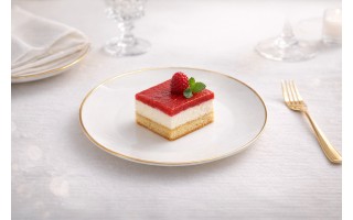 Talerz deserowy 20 cm Bella Złota Linia