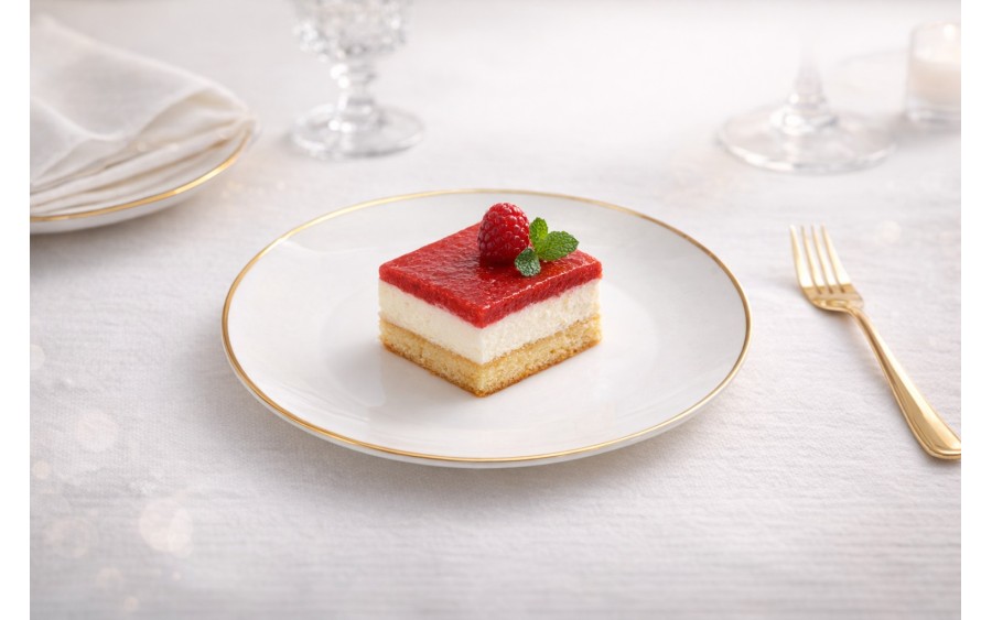 Talerz deserowy 20 cm Bella Złota Linia