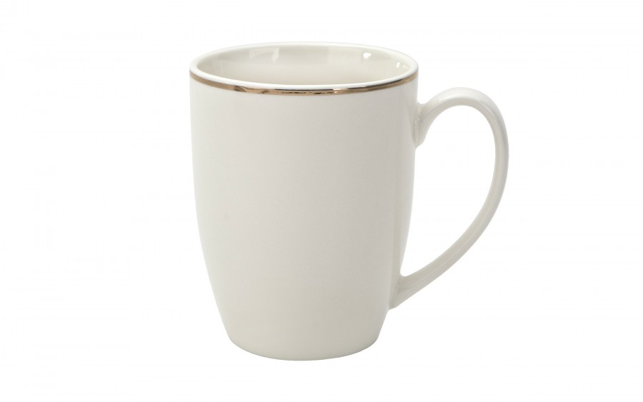 Kubek porcelanowy 400 ml Bella Złota Linia