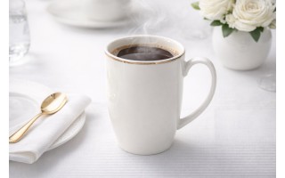 Kubek porcelanowy 400 ml Bella Złota Linia