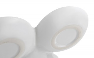 Talerz na jajka ze złotą kurką 90214