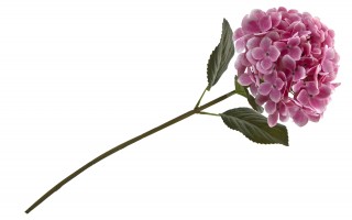 Kwiat sztuczny Hortensji 65 cm różowy 161510