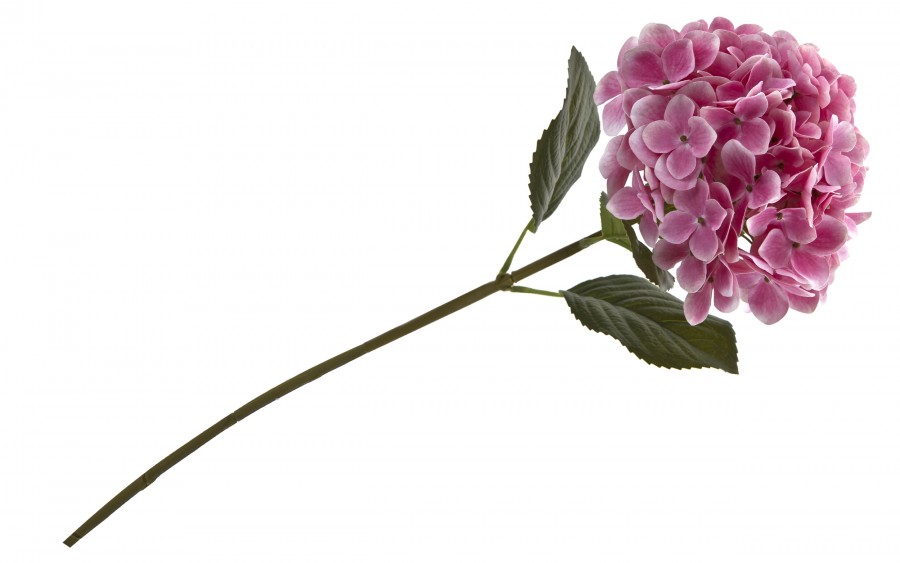 Kwiat sztuczny Hortensji 65 cm różowy 161510