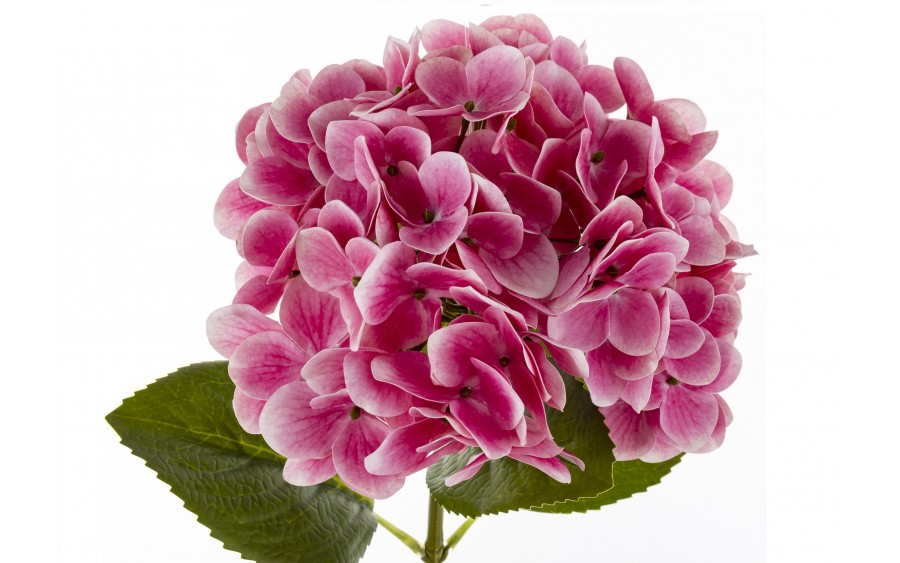 Kwiat sztuczny Hortensji 65 cm różowy 161510