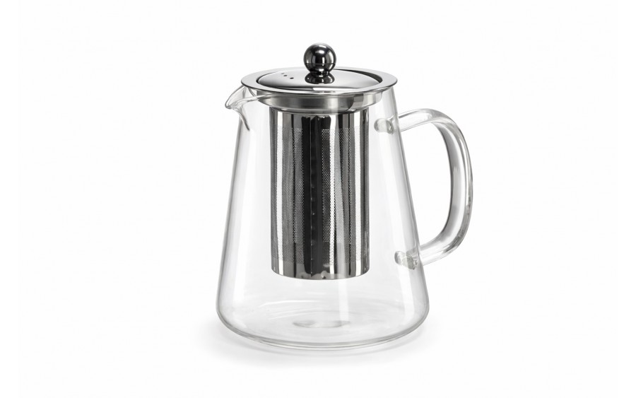Dzbanek żaroodporny z zaparzaczem 950 ml Black Home Living