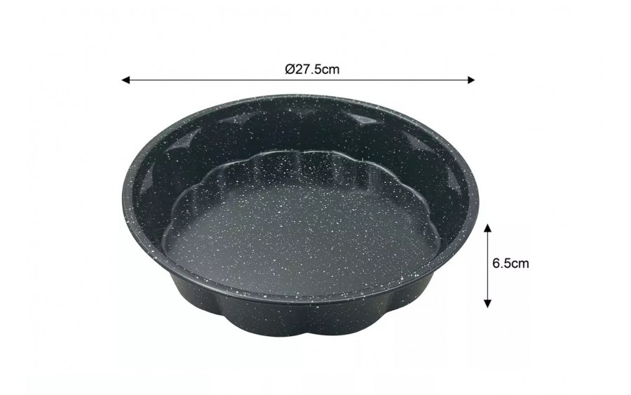 Forma do pieczenia okrągła 27,5 cm KB-7838 nieprzywieralna