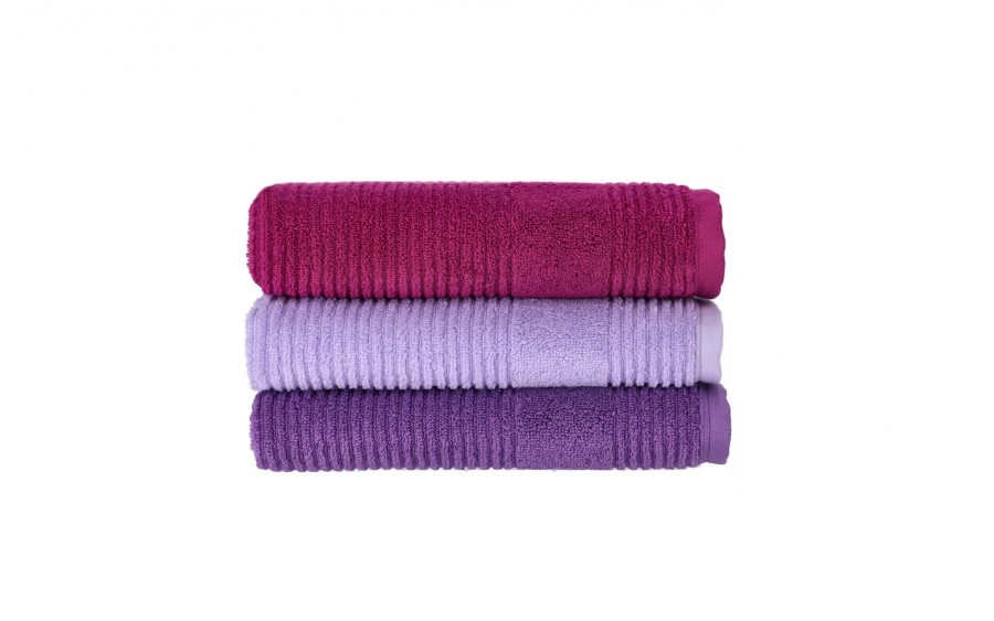 Ręcznik bawełniany 30x30 cm Tomorrow 377 Cranberry biodegradowalny