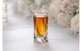 Kieliszek kryształowy 50 ml do likieru Quadro Bohemia