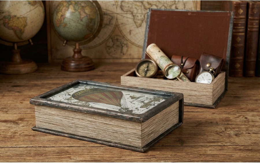 Pudełko szkatułka 27x18x7 cm Travel