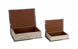 Zestaw 2 x Pudełko szkatułka Czarny Koń