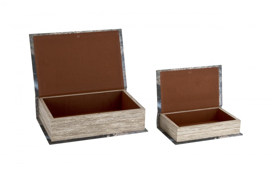 Zestaw 2 x Pudełko szkatułka Czarny Koń