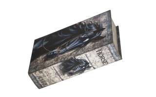 Zestaw 2 x Pudełko szkatułka Czarny Koń