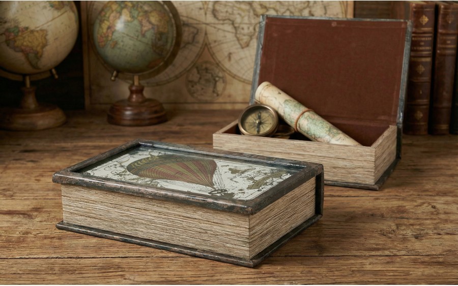 Pudełko szkatułka 27x18x7 cm Travel