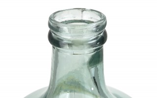 Butelka dekoracyjna 43 cm Watercolor zielona F1396