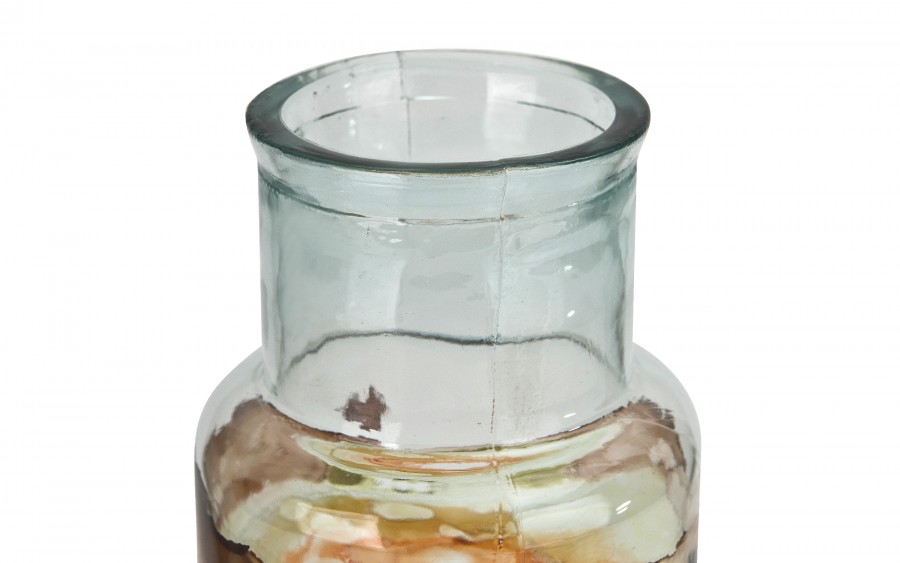 Butelka dekoracyjna 28 cm Watercolor brązowa F2042