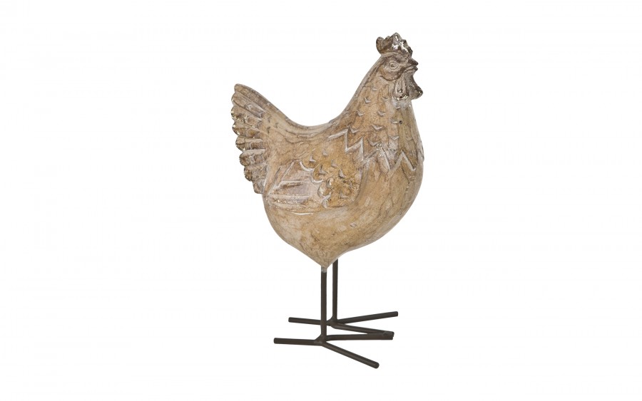 Figurka dekoracyjna Kura 18,5 cm GJ0012