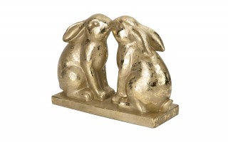 Figurka dekoracyjna 2 Zajączki 46 cm GJ0122