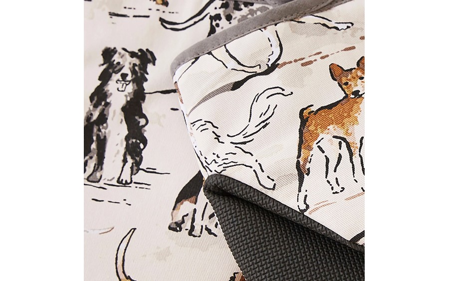 Komplet 2 rękawic kuchennych Country Dogs 7CYDG022