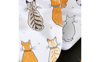 Komplet 2 rękawic kuchennych Cats in Waiting 7CTWA022