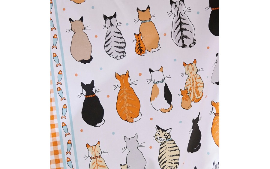 Ściereczka kuchenna 48x74 cm Cats in Waiting 022CTWA