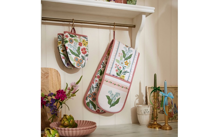 Komplet 2 rękawic kuchennych Petals & Prose 7PTPR022
