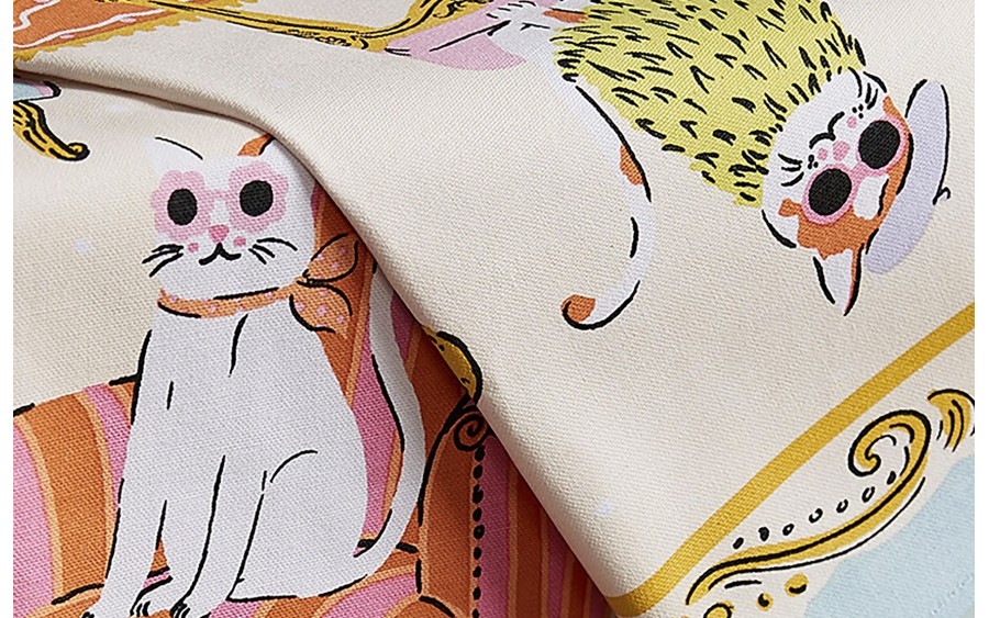 Ściereczka kuchenna 48x74 cm Cool Cats 022CLCT