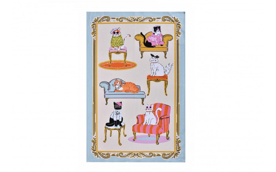 Ściereczka kuchenna 48x74 cm Cool Cats 022CLCT