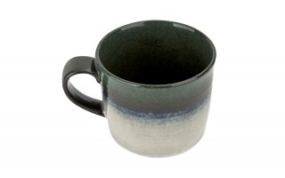 Duży Kubek ceramiczny 1 L Ombres Turquoise