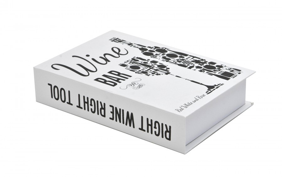 Zestaw do wina Hinz w białym pudełku AW61