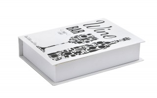 Zestaw do wina Hinz w białym pudełku AW61