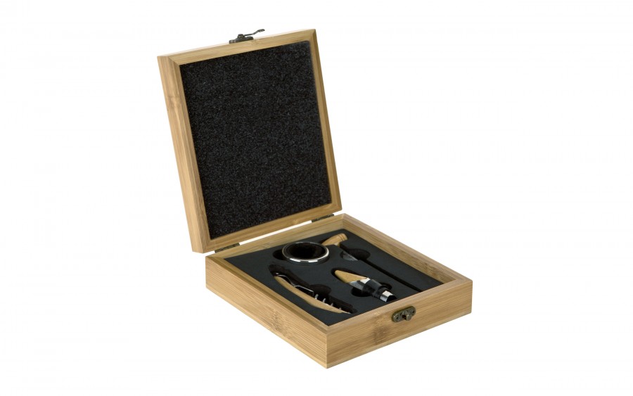 Zestaw do wina Hinz w jasnym pudełku AW66