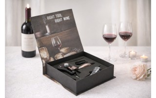 Zestaw do wina Hinz w ozdobnym pudełku AW61
