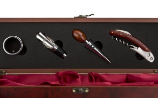 Zestaw do wina Hinz w ekskluzywnym pudełku AW04