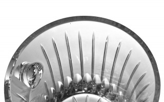 Pojemnik na lód kryształowy 14 cm