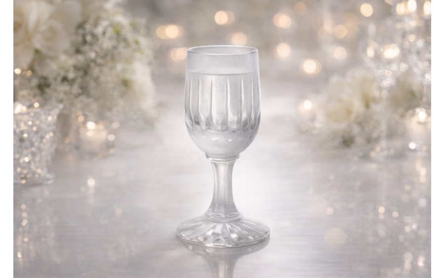 Kieliszek kryształowy do wódki 25 ml Zawiercie 890-1584 szroniony