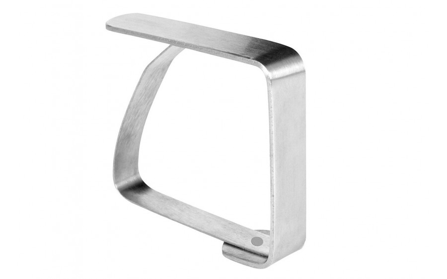 Klipsy do obrusu 4 szt. nierdzewne