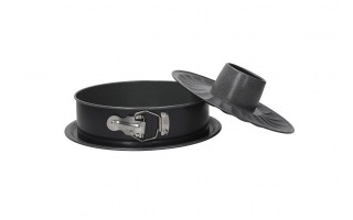 Tortownica z dwoma spodami 26 cm Tognana szara