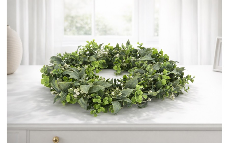 Wianek ozdobny dekoracja 48 cm CX0535