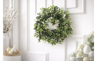 Wianek ozdobny dekoracja 38 cm CX0534