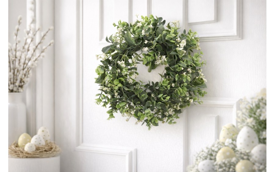 Wianek ozdobny dekoracja 38 cm CX0534