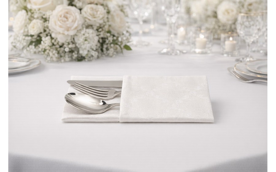 Pokrowiec na sztućce Veneto 099 Cream