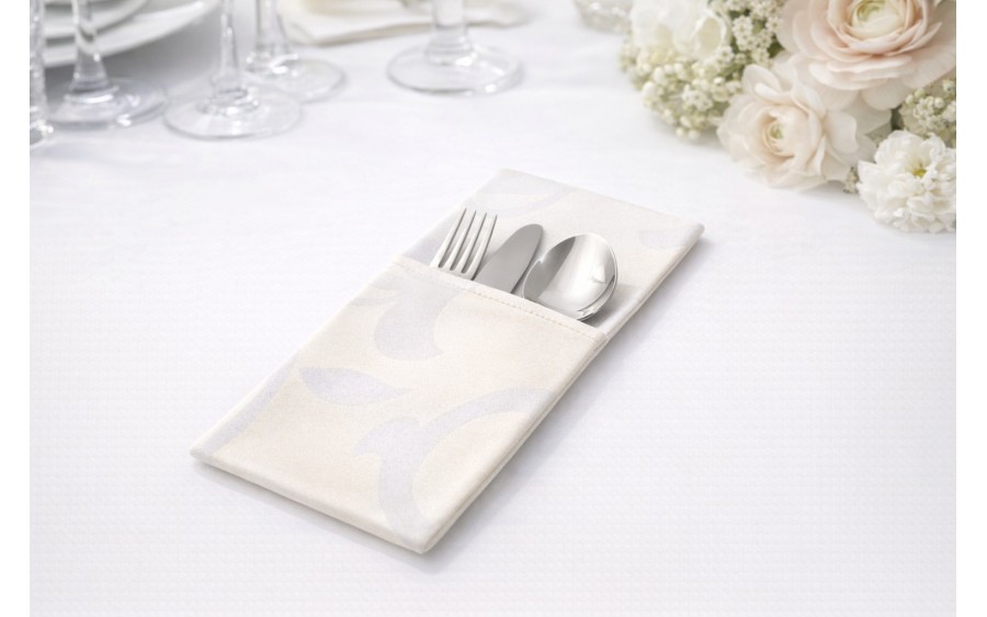 Pokrowiec na sztućce Cuzco 099 Cream