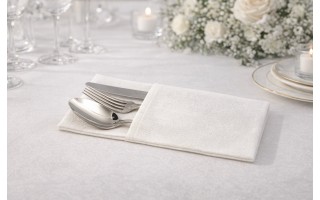 Pokrowiec na sztućce Sol 099 Cream