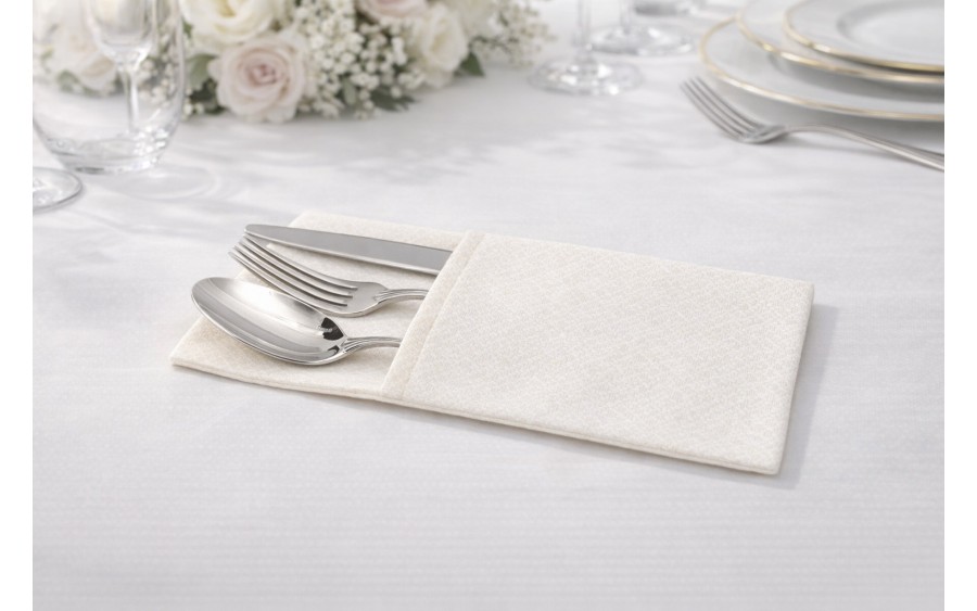 Pokrowiec na sztućce Puebla 099 Cream