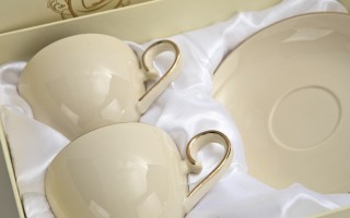 Komplet 2 filiżanek do espresso 150 ml Victoria