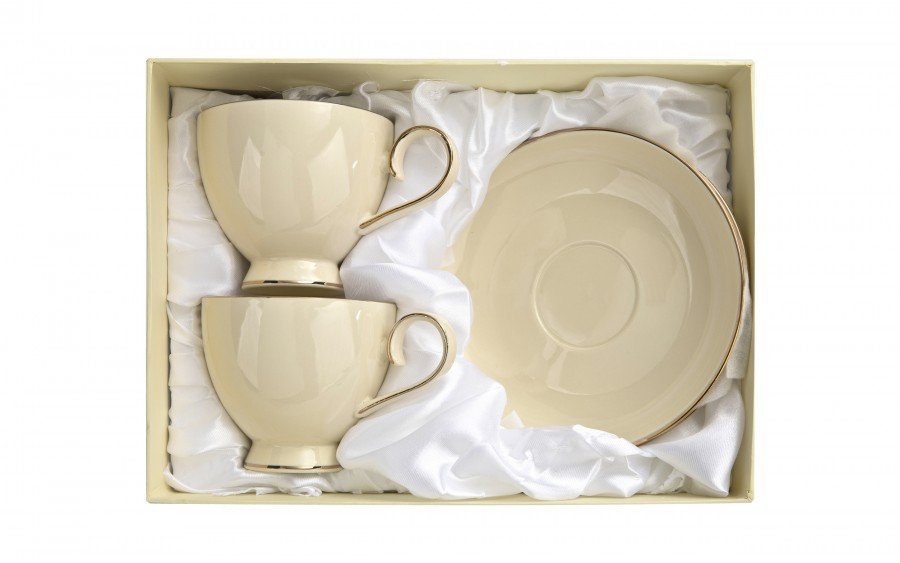 Komplet 2 filiżanek 300 ml + spodki Victoria