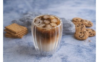 Komplet 2 szklanek 300 ml z podwójną ścianką FLOWER