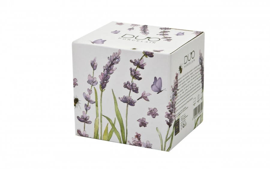 Kubek baryłka z zaparzaczem 430 ml Lavender