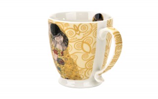 Kubek porcelanowy 480 ml The Kiss Ecru