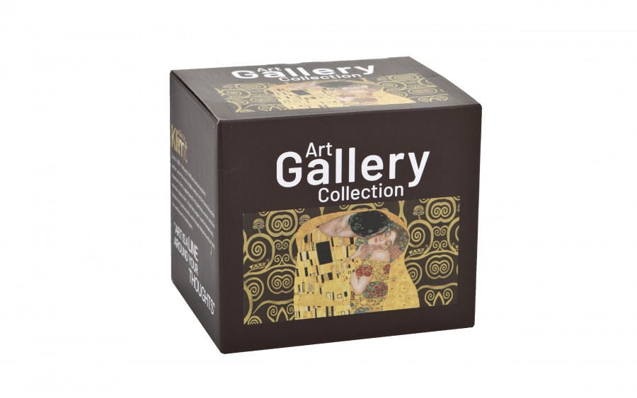 Kubek porcelanowy 480 ml The Kiss Brown